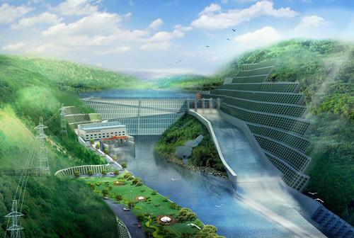 栾城老挝南塔河1号水电站项目